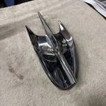 Ford BJ-16868-A. Chrome Good Ornament. 1956 Fairlane. Used. Fixed Price $100.00.