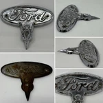 Antique Ford Truck V8 Hood Emblem Side Badge Logo Trim 1930'S Vtg Car Nameplate. Fixed Price $59.99.
