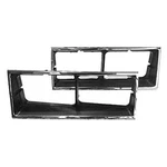 New Goodmark Chrome/painted Silver Grilles Fits Cutlass Supreme GMK4562050861P. Fixed Price $218.60.
