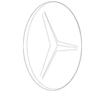 Genuine Mercedes-benz Star 099-810-85-00-1817. Fixed Price $70.00.