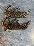 1975 1976 Plymouth Valiant Front Fender Emblems (pair) 3811435. Fixed Price $70.00.