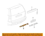 Gm Oem 99-20 Escalade Front Door Exterior Trim-nameplate 15825689. Fixed Price $132.78.