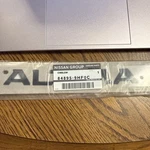 Genuine Nissan 2022 "altima" Nameplate 84895-9HF0C Black. Fixed Price $79.99.