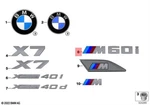 Genuine Bmw G07 Alpina XB7 X7 M60IX Sav Lettering 51145A63D32. Fixed Price $78.55.