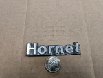Amc Oem Hornet Chrome 3/8" Emblem Badge Logo Insignia. Fixed Price $12.99.