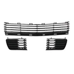 3PCS New Front Lower Fog Light Bezels + Bumper Grille For Toyota Prius 2004-2009. Fixed Price $34.86.