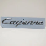 Porsche Cayenne Rear Decal Badge White Silver Chrome 958559675000C1 New +. Fixed Price $158.08.