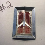 Oem Gm 80-85 Delta 88 Royale Grille Chrome Header Panel Ornament Emblem. Fixed Price $25.00.