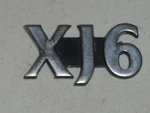 1987 Jaguar Trunk Emblem "XJ6" BCC3642. Fixed Price $20.00.