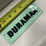 2020-2025 Gloss Black Gm Smaller Duramax Letter Logo Emblem Badge Truck Suv. Fixed Price $19.69.