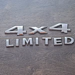 Jeep Commander 4X4 Limited Emblem Liftgate Nameplate Oem. Fixed Price $23.72.
