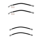 Sunsong Front & Rear Brake Hydraulic Hose Kit For Suzuki Samurai L4 1986-1995. Fixed Price $41.95.