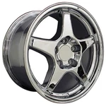 Chrome Wheel 17X9.5 For 1988-2004 Chevy Corvette OWH0117. Fixed Price $351.95.