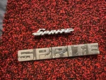 Austin Healey Sprite AHA5699 Fray MK2 Boot Lid Badge Trunk Chrome Original. Fixed Price $26.85.