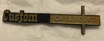 1973/1974 Chevrolet C10 Custom Dashboard Emblem. Fixed Price $45.00.