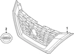 Genuine Nissan Grille Emblem 62890-6EN0A. Fixed Price $62.18.