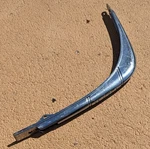 Oem 1940 Ford Standard Hood Latch Grill Center Trim Molding Emblem. Fixed Price $99.99.