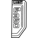 Genuine Ford Fender Emblem KC3Z-16720-AC. Fixed Price $102.90.