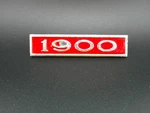 Vintage Opel 1900 Fender Emblem Badge Red Chrome 8 956 420 1970S Gm Original. Fixed Price $33.59.