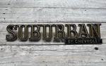Oem Used 1973 1974 Suburban Chevrolet Gm Door Emblem Badge Ornament 334153 As-is. Fixed Price $43.20.