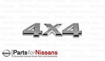Genuine Nissan 2005-2019 Frontier Titan Xterra Chrome 4X4 Emblem New Oem. Fixed Price $26.64.