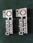 75-80 Chevy Pickup Truck Custom Deluxe 20 Emblems Fender Chevrolet. Fixed Price $119.00.