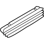 Genuine Bmw Grille, Side Panel, Front, 51-13-2-694-607 New. Fixed Price $93.46.