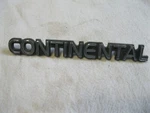 1988-1989 Lincoln Continental Front Fender Emblem, Nameplate, Has All Pins!. Fixed Price $6.39.