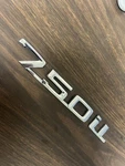 1988-1994 Bmw E32 V12 750IL Chrome Trunk Lid Badge Logo Emblem Genuine. Fixed Price $95.00.