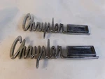 Lot Of 1966 Chrysler Newport Emblem 2276473. Fixed Price $19.47.