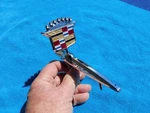 Nos Gm 1980-84 Cadillac Deville Front Hood Ornament Wreath & Crest Emblem New. Fixed Price $179.99.
