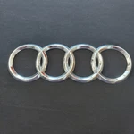 Audi Oem Chrome Ring Emblem Badge Logo - Read. Fixed Price $15.00.