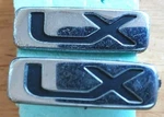(2) Mazda 626 Lx Circa '98 Rear Emblems GD7B 51761 1821. Fixed Price $11.50.