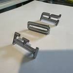 Oem Ford 1967 1968 Galaxie 500 Deck Lid Letters "f", "o", "r". Fixed Price $39.99.