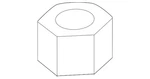 Genuine Gm License Bracket Nut 03907444. Fixed Price $5.99.