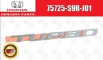 Honda Turbo Emblem 75725-S9R-J01 Genuine. Fixed Price $22.00.