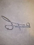 1957-60 Imperial Fender Script Emblem Chrysler Crown Limousine 392 Hemi 58 59. Fixed Price $102.00.