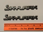 1986 To 1991 Buick Skylark Emblems X2 Nos Gm Parts #25525983. Fixed Price $25.00.