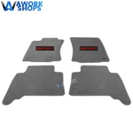 For 14-24 Toyota 4RUNNER Lexus GX460 Nylon Gray Floor Mats Carpets W/ Red Sport. Fixed Price $59.83.