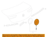 Gm Oem 17-19 Lacrosse Trunk Lid Exterior Trim-emblem 90802070. Fixed Price $39.62.