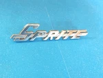 Austin Healey Sprite Chrome Emblem. Fixed Price $34.00.
