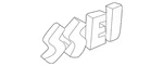 Genuine Gm Front Side Door Nameplate Assembly 25641235. Fixed Price $21.48.