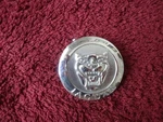 Jaguar S-type Front Grille Growler Emblem Plastic Round Badge 16B856AC Oem. Fixed Price $13.99.