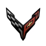 2020-26 Corvette C8 Front Fascia Emblem 85815627 Carbon Flash Genuine Oem Gm. Fixed Price $109.98.