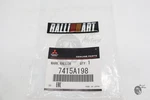 Mitsubishi Genuine Lancer Evo Ralliart Rear Emblem Badge 7415A198 Oem New. Fixed Price $24.14.