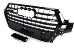 Front Bumper Cover Center Grille Assembly Black For 2016-2019 SQ7. Fixed Price $399.00.