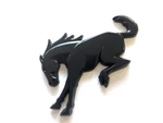 2021-2025 Ford Bronco Tailgate Emblem Matte Blackout Fit Pt # M2DZ-9942528-B. Fixed Price $29.95.