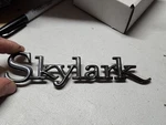 1968-1972 Skylark Gran Sport Gs Nos Quarter Panel Emblem Gm 9823099 Oem. Fixed Price $45.00.