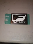 Lexus CT200H (2011-2017) Oem Rh Passenger Side Sport Fender Badge Emblem. Fixed Price $29.98.