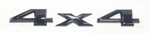 New Oem Mopar 4X4 Black Liftgate Emblem Badge 68317569AA Jeep Renegade 2016-2023. Fixed Price $44.95.
